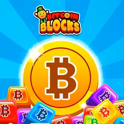 Bitcoin Blocks gameplay — block fitting puzzle game
