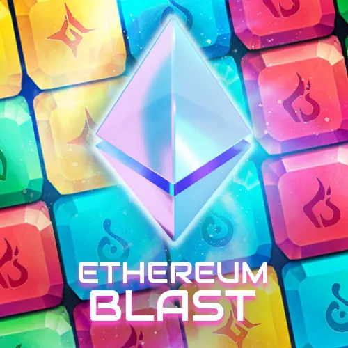 Ethereum Blast gameplay — sci-fi puzzle game