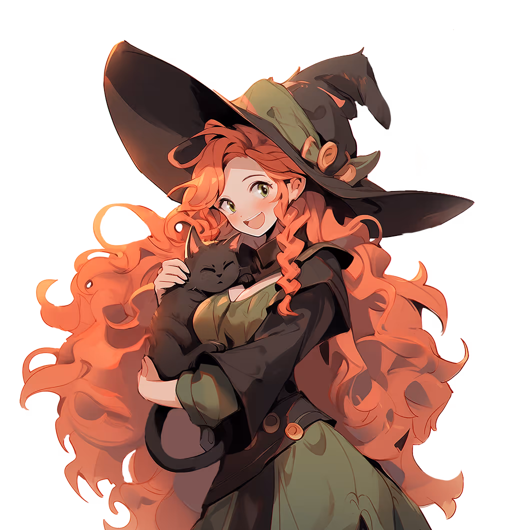 Witch character — Dungeon Bitcoin Blast